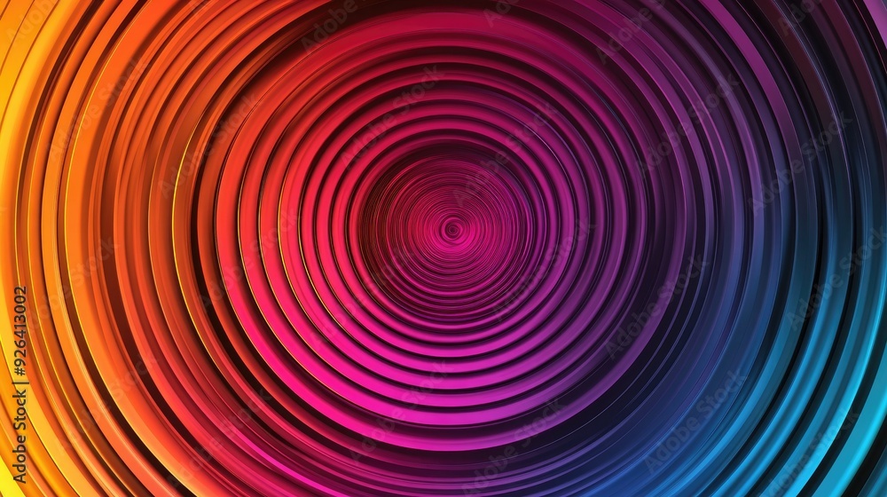Abstract circle gradient featuring concentric rings and a ripple background. Ideal for futuristic technology designs and geometric stripe patterns for web, social media, and advertising. Abstract circle gradient featuring concentric rings and a ripple background. Ideal for futuristic technology designs and geometric stripe patterns for web, social media, and advertising.