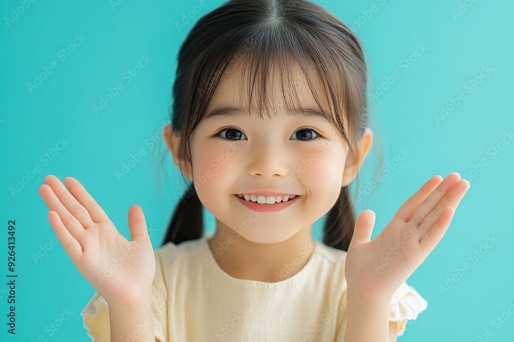 両手を広げてどっちにするかナビゲートする笑顔の日本人キッズ(お稽古・比較・検討・おすすめ・メリット・デメリット) 両手を広げてどっちにするかナビゲートする笑顔の日本人キッズ(お稽古・比較・検討・おすすめ・メリット・デメリット)