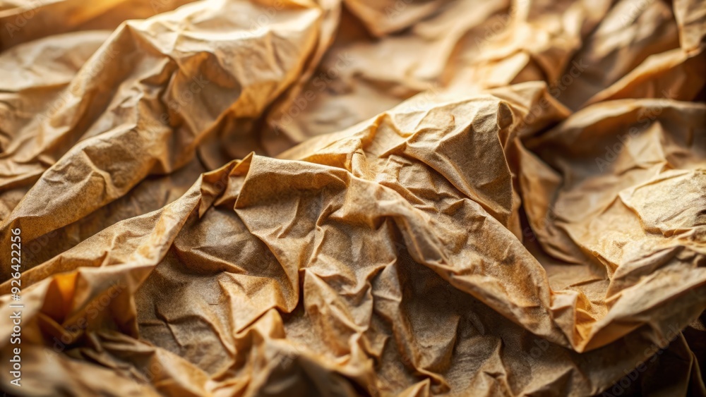 A close-up of a crumpled piece of paper with a intricate, organic texture, showcasing a mix of smooth and rough, curved and angled folds. A close-up of a crumpled piece of paper with a intricate, organic texture, showcasing a mix of smooth and rough, curved and angled folds.