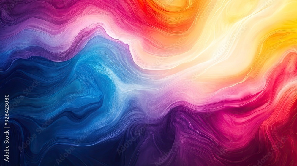 Dynamic color abstract background featuring a spectrum of hues blending seamlessly. Perfect for eye-catching banners, posters, and digital art. Dynamic color abstract background featuring a spectrum of hues blending seamlessly. Perfect for eye-catching banners, posters, and digital art.