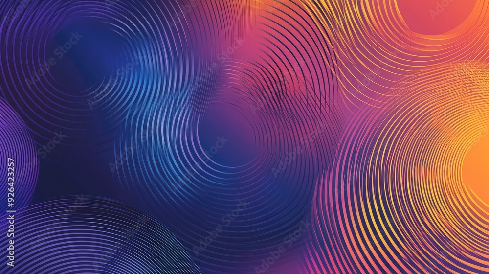 Dynamic geometric pattern with circle gradient and abstract rings. Ripple background suitable for technology design, advertising, web use, and social media visuals. Dynamic geometric pattern with circle gradient and abstract rings. Ripple background suitable for technology design, advertising, web use, and social media visuals.