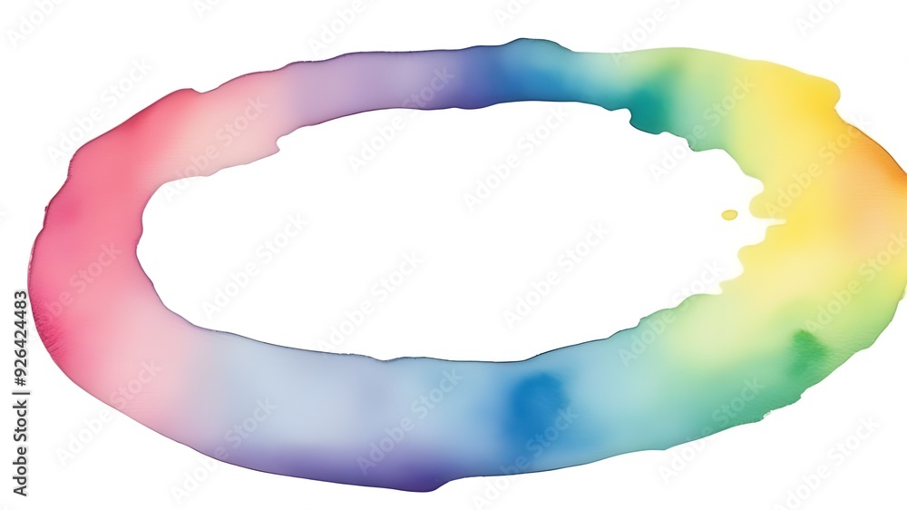 A rainbow stain ring A rainbow stain ring