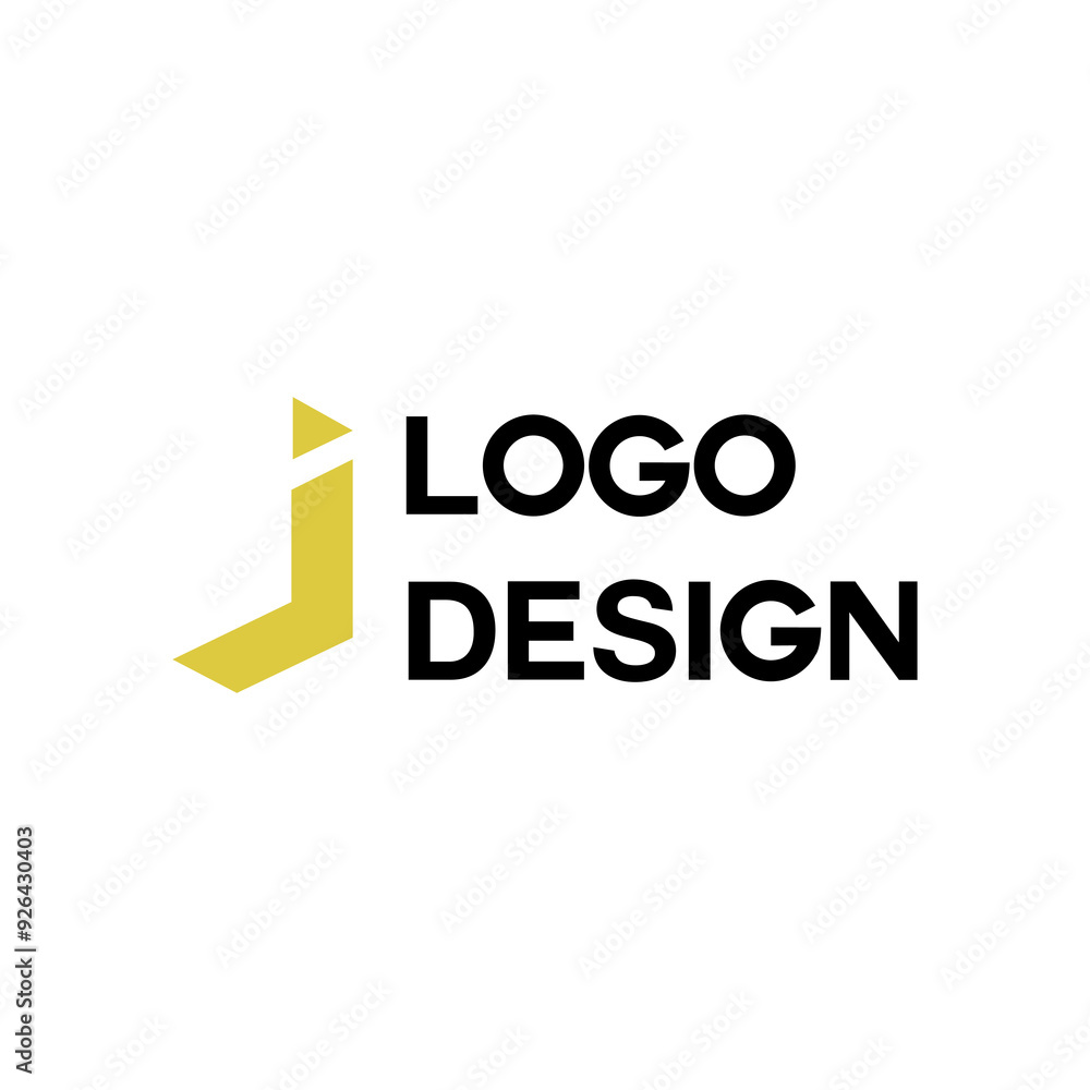 Letter J icon design template elements Letter J icon design template elements