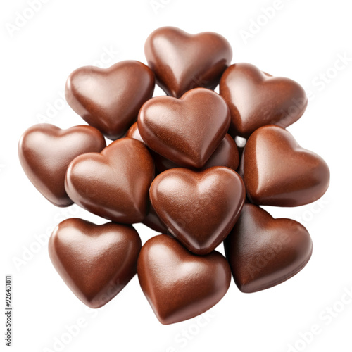 Heart shaped chocolate