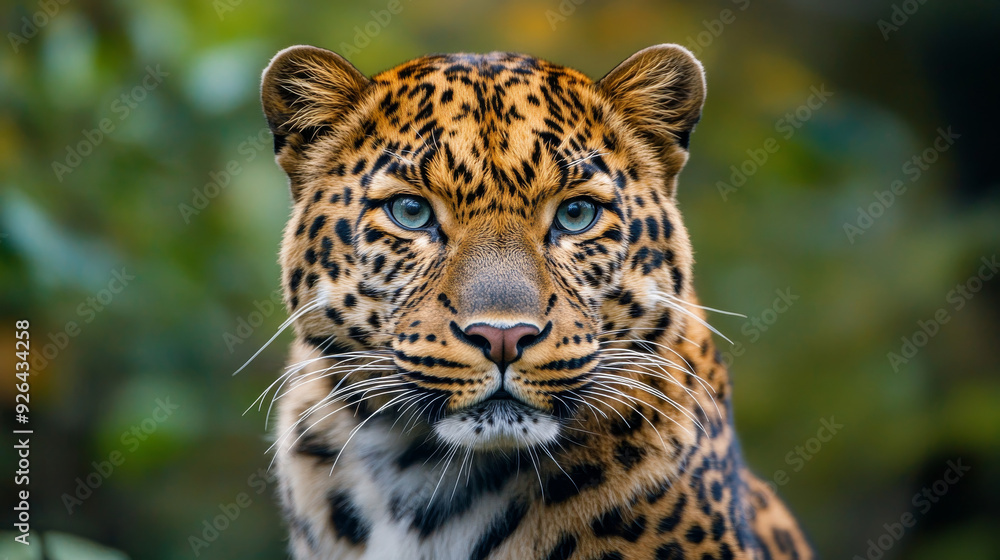 Magnificent picture of a rare Amur leopard. Its elegant face and piercing gaze showcase the beauty and grace of this endangered species. --ar 16:9 --v 6.1 Job ID: e3514093-a6db-4551-be68-f9449f74eb5e Magnificent picture of a rare Amur leopard. Its elegant face and piercing gaze showcase the beauty and grace of this endangered species. --ar 16:9 --v 6.1 Job ID: e3514093-a6db-4551-be68-f9449f74eb5e