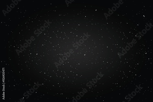 Night sky is full of stars. Vector Sky Background
