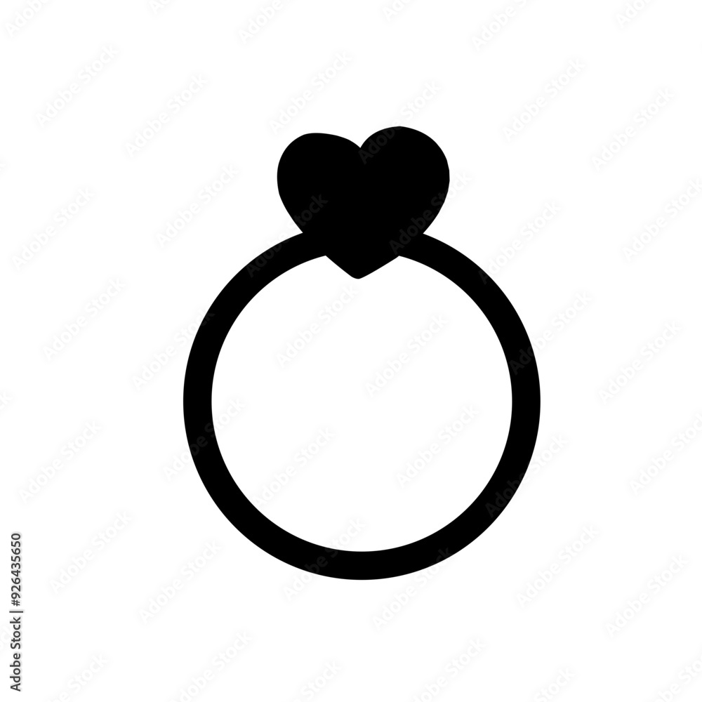 Ring icon vector Ring icon vector