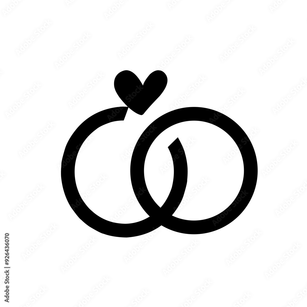 Ring icon vector Ring icon vector