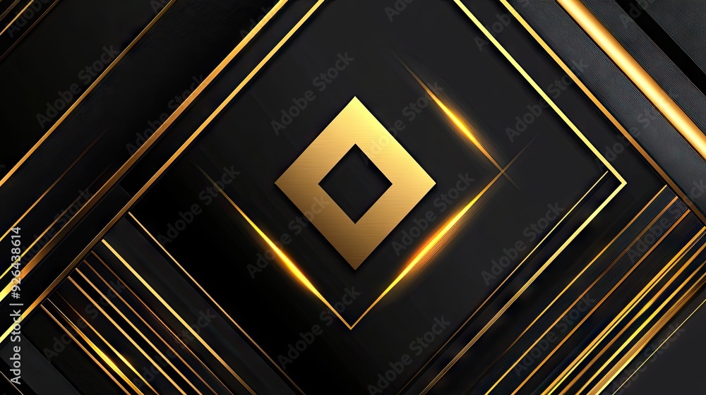 Stylish vector illustration of geometric gold arrows on a sleek black background, designed to evoke a sense of modernity and luxury with a futuristic touch. Stylish vector illustration of geometric gold arrows on a sleek black background, designed to evoke a sense of modernity and luxury with a futuristic touch.