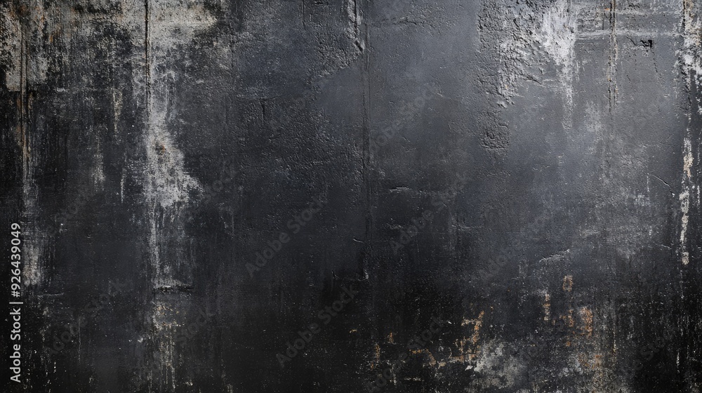 Textured dark concrete background with an aged, industrial look, ideal for creating bold and impactful design banner elements. Textured dark concrete background with an aged, industrial look, ideal for creating bold and impactful design banner elements.