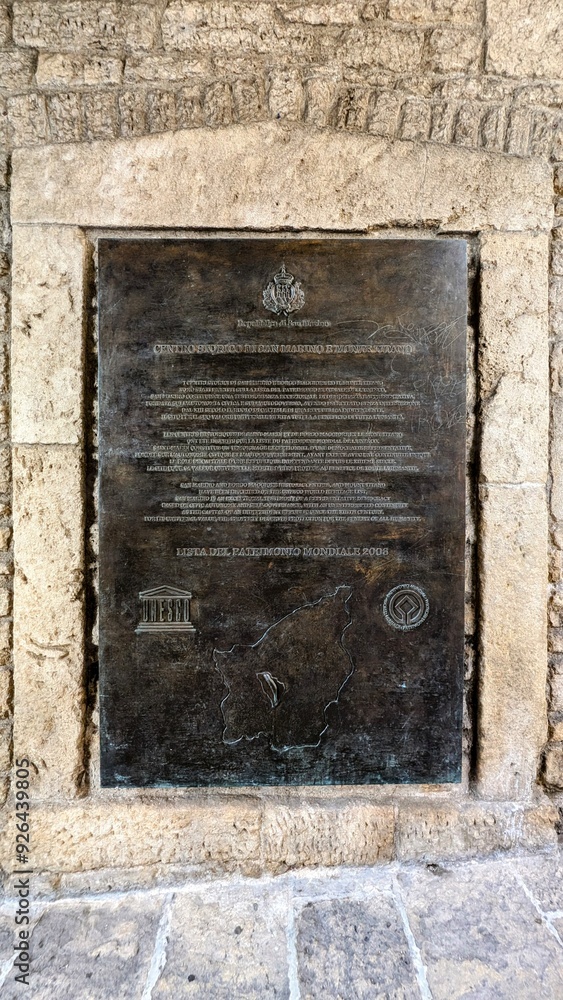 Naklejka premium SAINT-MARIN