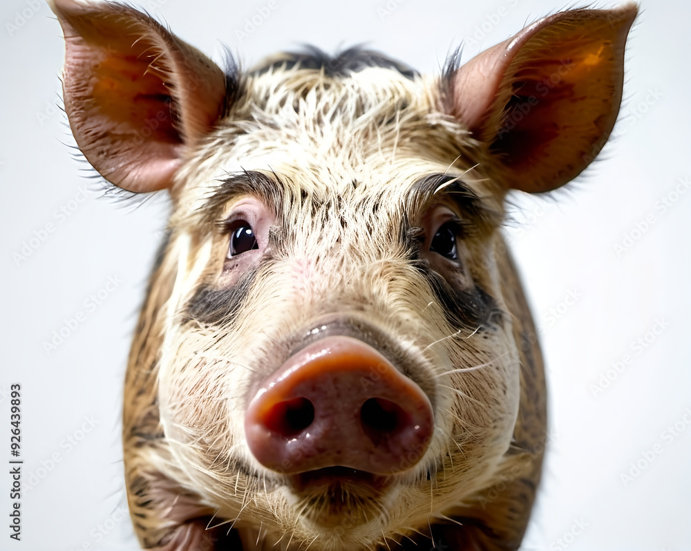 Fototapeta premium Boar/ pig's head.