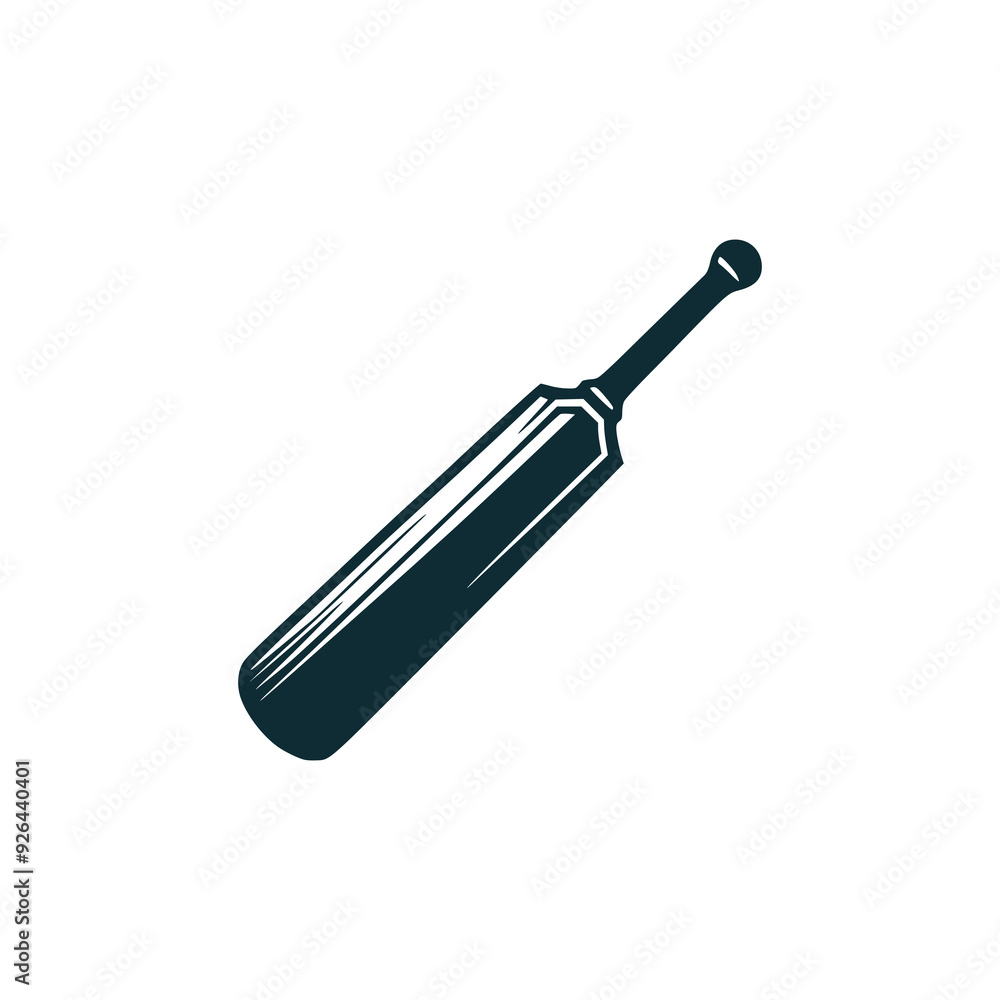 cricket bat sport logo vector illustration template design cricket bat sport logo vector illustration template design