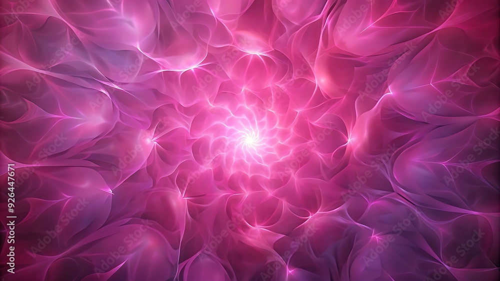 Obraz premium Abstract Pink Flower.