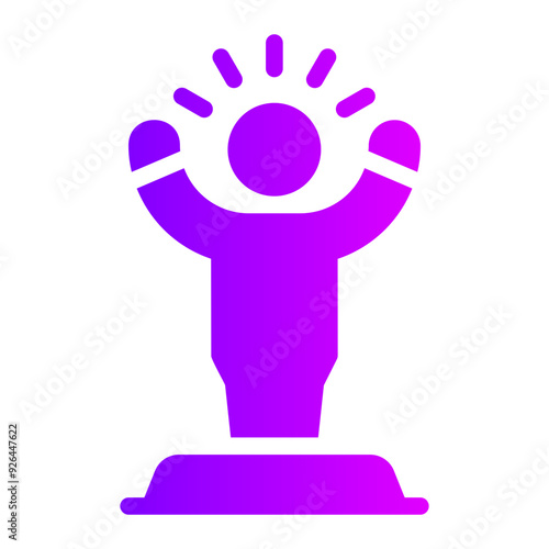 willpower gradient icon