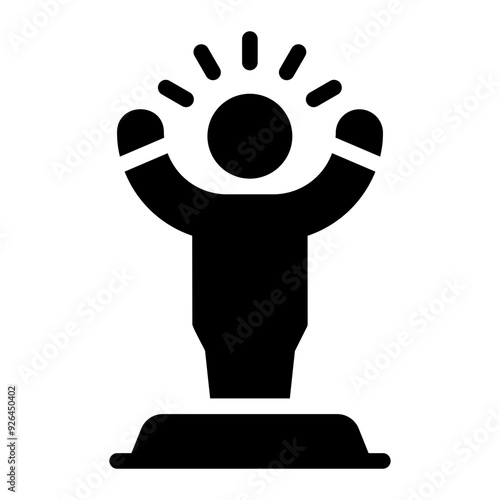 willpower glyph icon