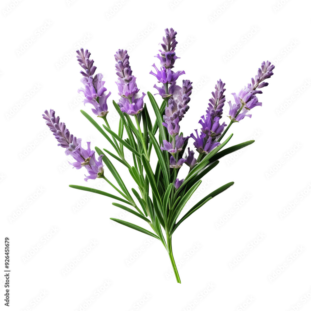 lavender flowers isolated on white background lavender flowers isolated on white background