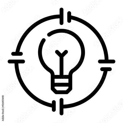 focus line icon