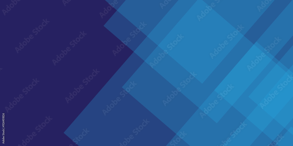 Obraz premium Abstract background. Geometric texture of light-dark blue squares. Modern abstract blue background with glowing geometric lines. Suit for brochure, corporate, website, poster, banner, line blue.