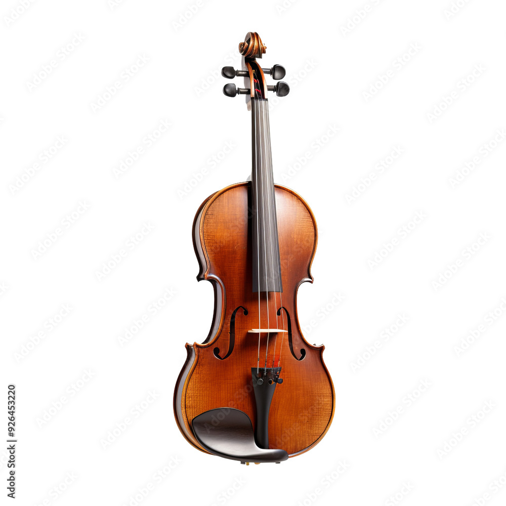 Fototapeta premium violin isolated on white background