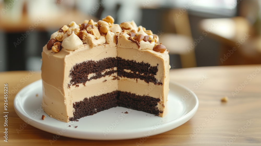chocolate cake on a plate chocolate cake on a plate