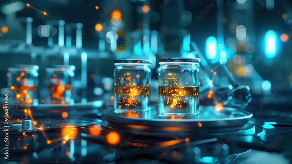 A supernatural lab filled with glowing potions and mystical devices reveals groundbreaking scientific discoveries A supernatural lab filled with glowing potions and mystical devices reveals groundbreaking scientific discoveries
