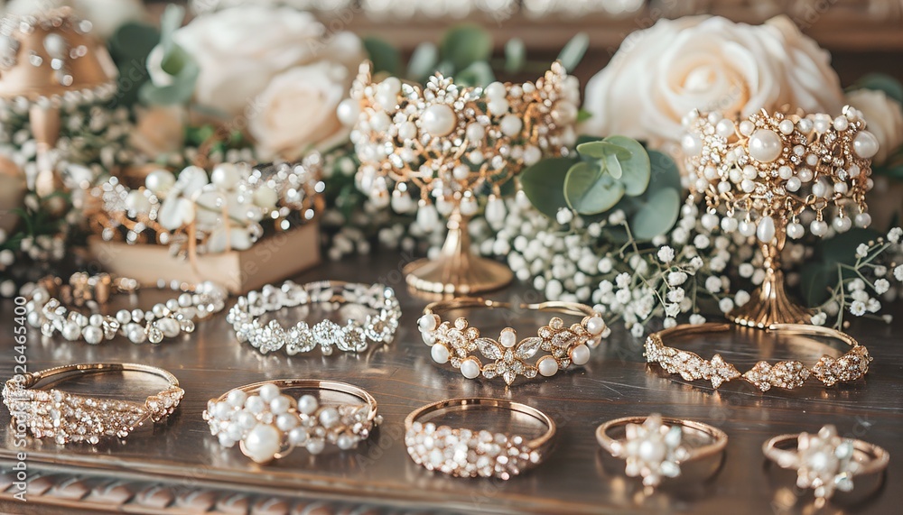 Brides accessories pretarations for wedding day. Brides accessories pretarations for wedding day.