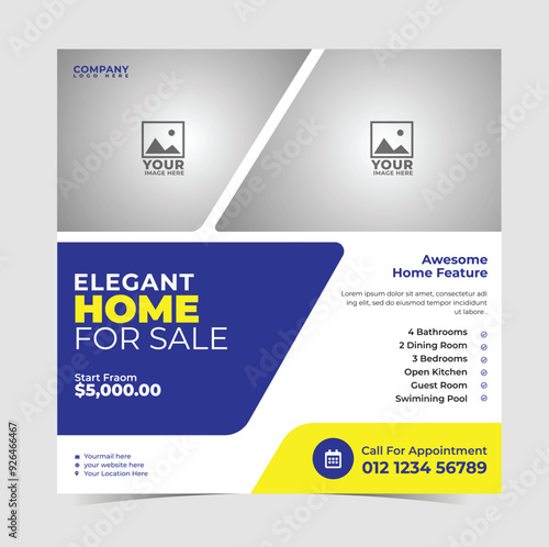Flyer design. Corporate business report cover, brochure or flyer design. Leaflet presentation.
