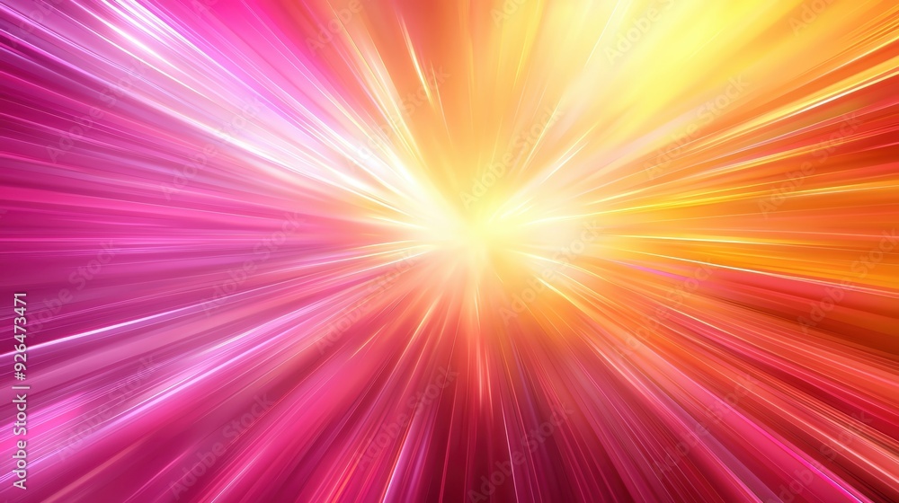 Bright, vibrant burst of colors with dynamic light rays creating an energetic background perfect for creative projects. Bright, vibrant burst of colors with dynamic light rays creating an energetic background perfect for creative projects.