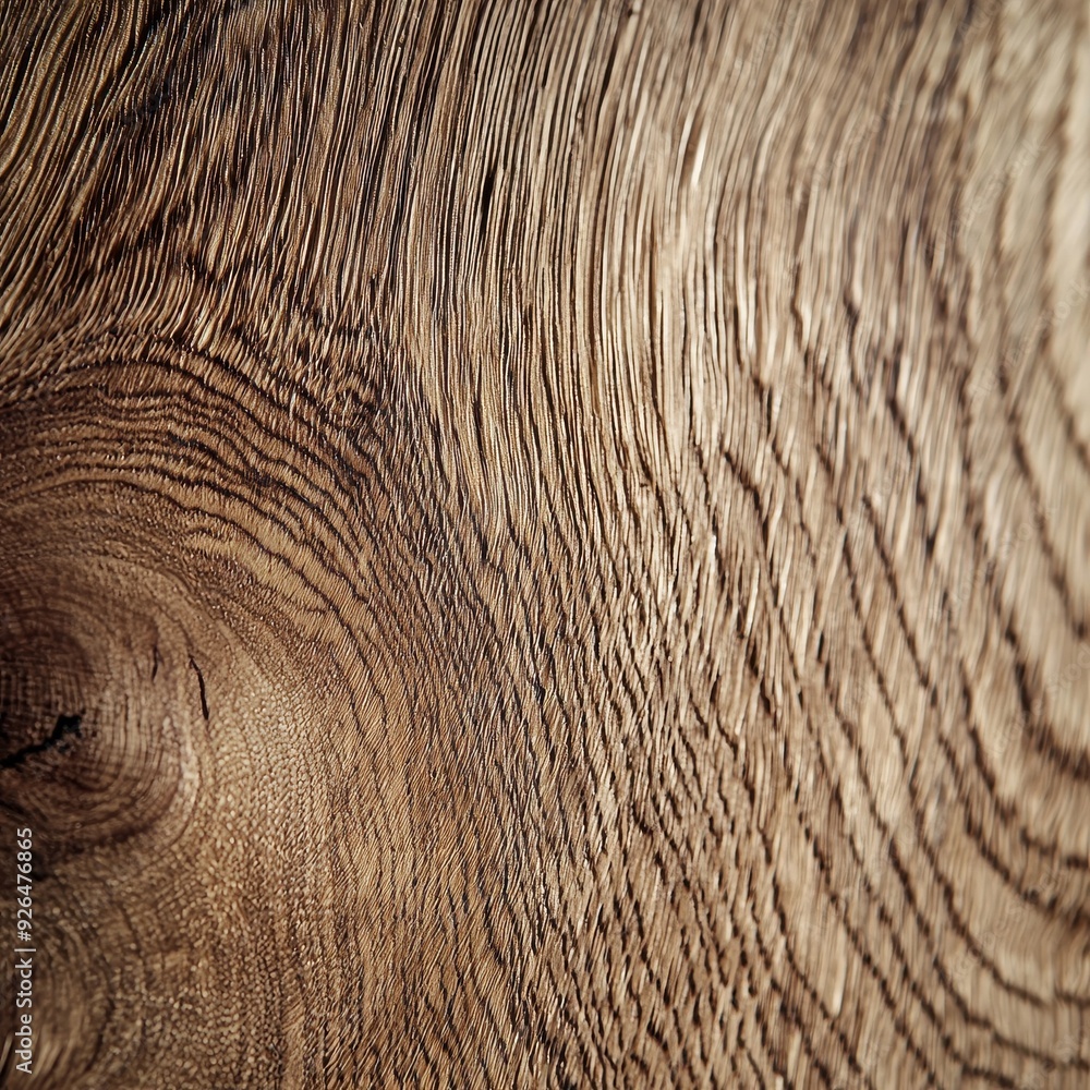 Detailed Macro Shot of Oak Wood Surface with Rich Grain Patterns and Light Shades Detailed Macro Shot of Oak Wood Surface with Rich Grain Patterns and Light Shades
