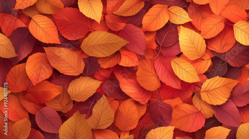 Clip art background wallpaper of autumn leaves