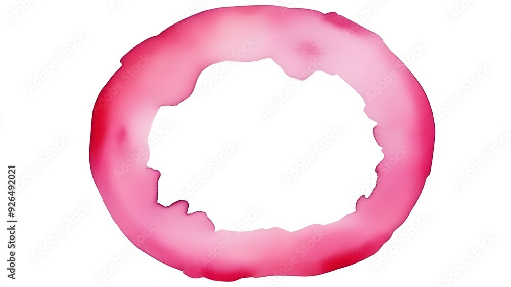A pink stain ring A pink stain ring