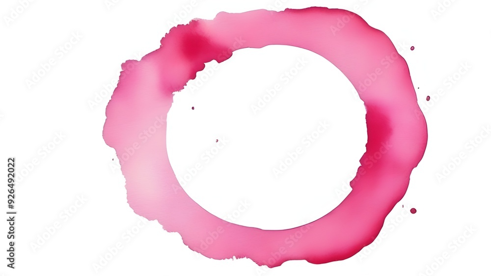 A pink stain ring A pink stain ring