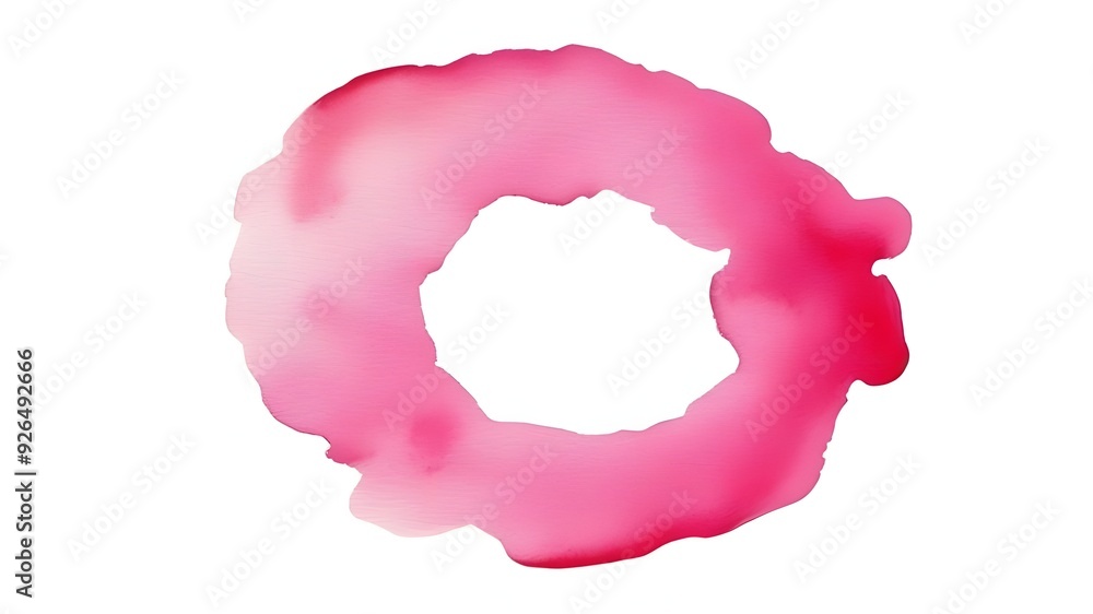 A pink stain ring A pink stain ring