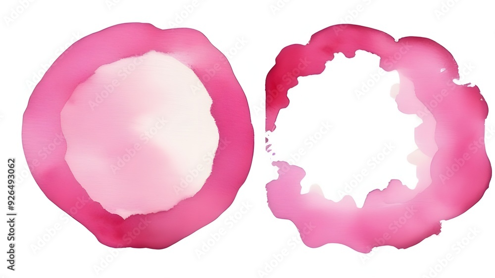 A pink stain ring A pink stain ring