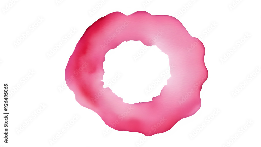A pink stain ring A pink stain ring