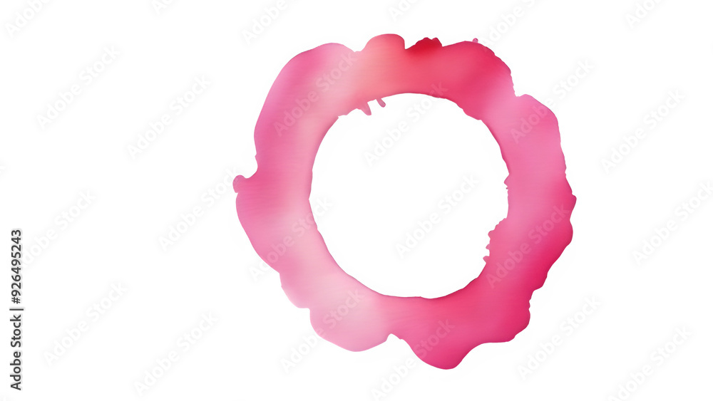 A pink stain ring A pink stain ring