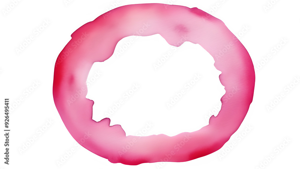 A pink stain ring A pink stain ring