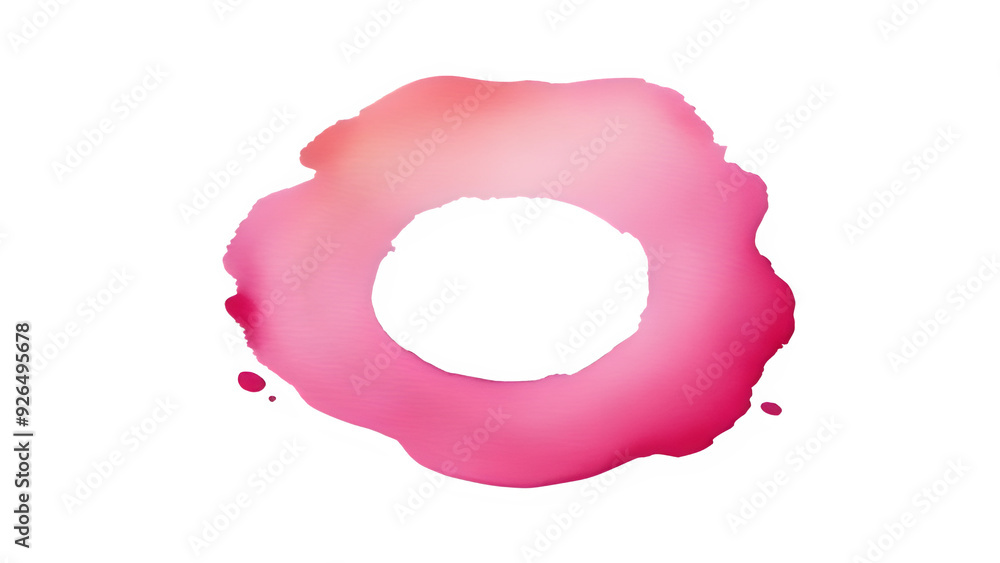 A pink stain ring A pink stain ring