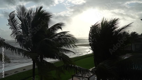 Heavy Wind after Typhoon - 台風の後の強風