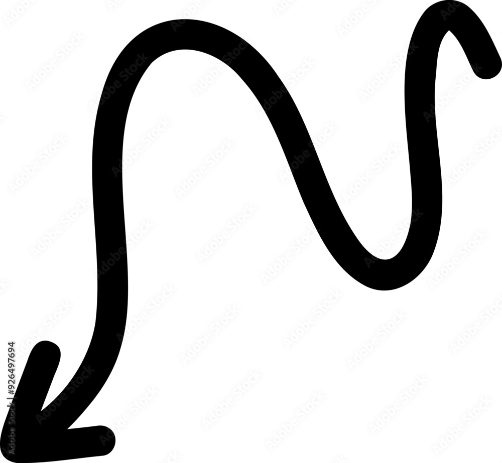 Hand Drawn Doodle Arrow Hand Drawn Doodle Arrow