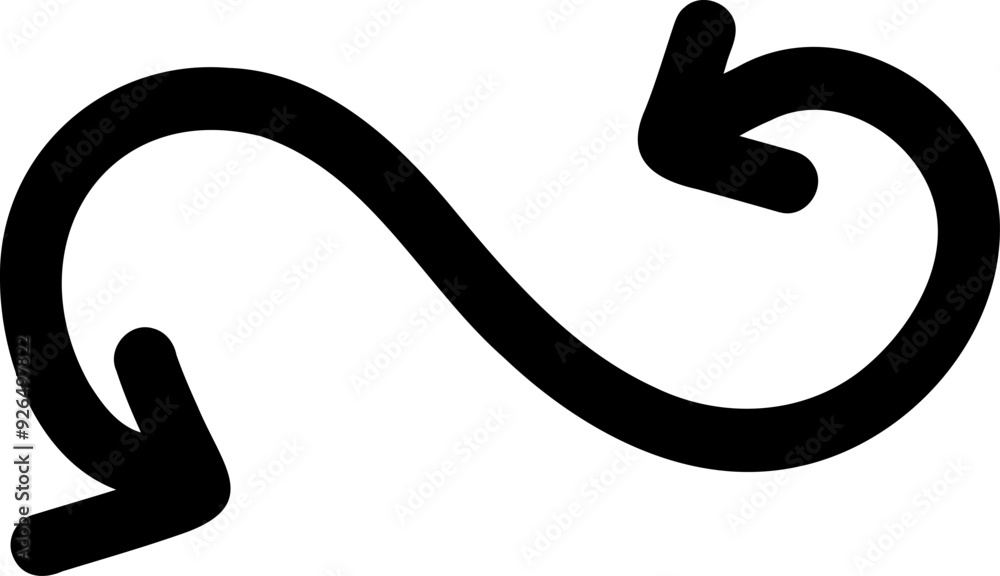 Hand Drawn Doodle Arrow