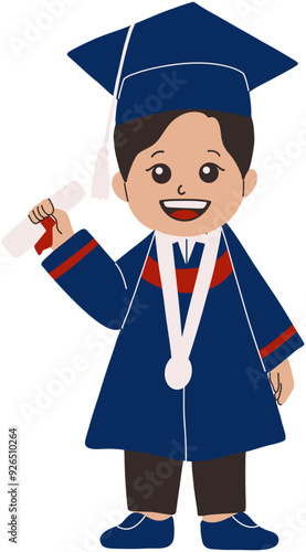 Full Body Graduation Guy