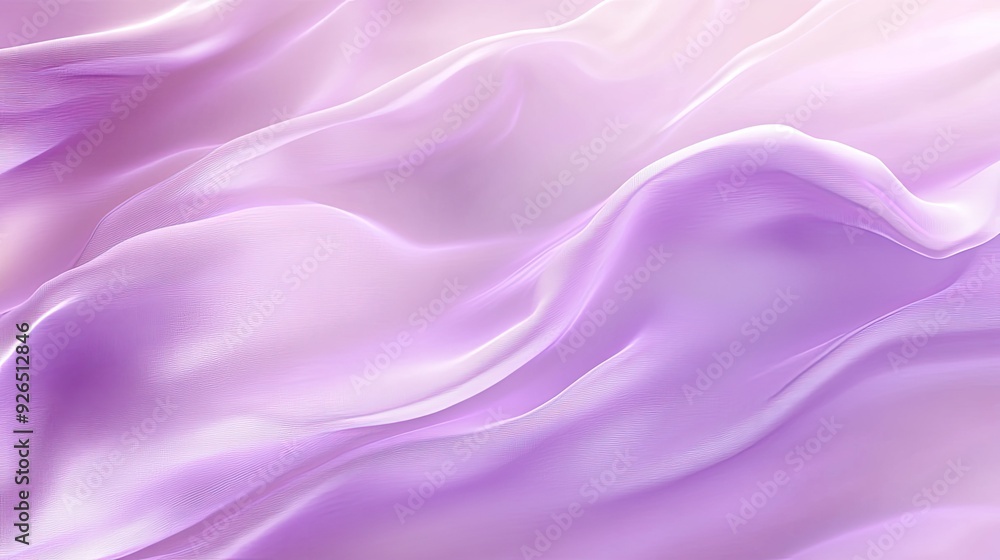 Obraz premium A soft, lavender background with a smooth gradient, ideal for calming and feminine projects