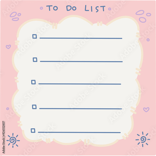 Hand Drawn To Do List