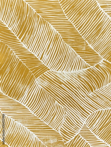 Textured Wallpaper Pattern in Organic Geometric Style with Random Pantone Colors and White Lines Reminiscent of Japanese Bohemian Nordic Boho Woodblock Prints