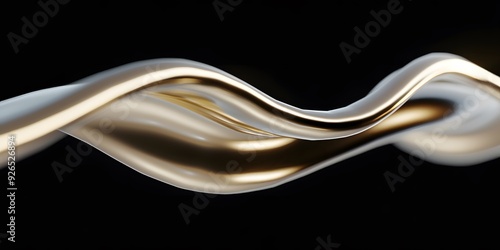 abstract background with waves