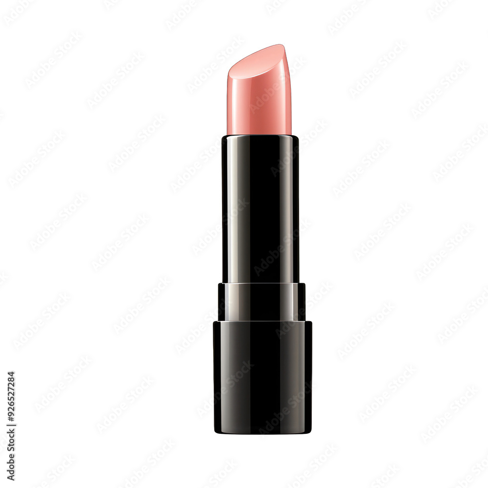 A sleek and modern lipstick with a soft coral shade, perfect for enhancing beauty and providing a smooth finish. transparent background A sleek and modern lipstick with a soft coral shade, perfect for enhancing beauty and providing a smooth finish. transparent background