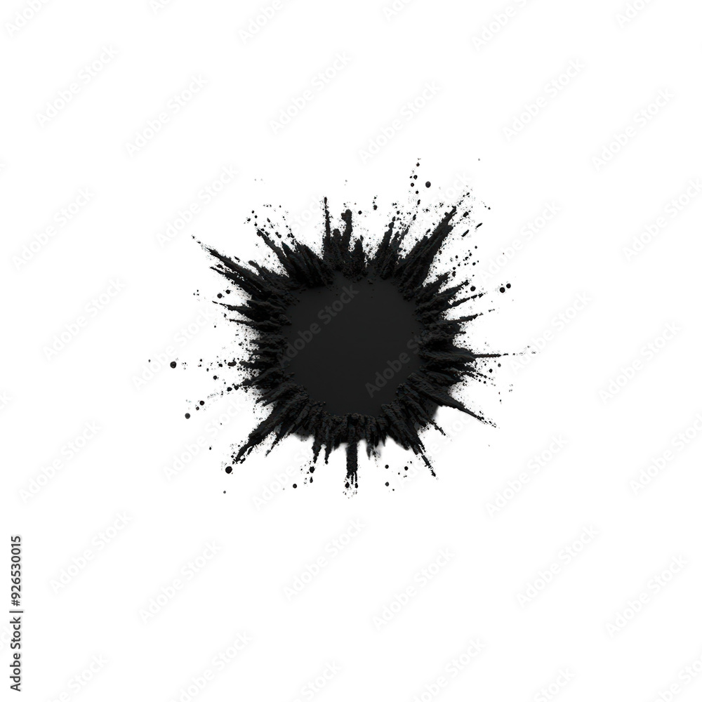 A striking black ink splash on a white background, perfect for artistic designs and creative projects. transparent background A striking black ink splash on a white background, perfect for artistic designs and creative projects. transparent background