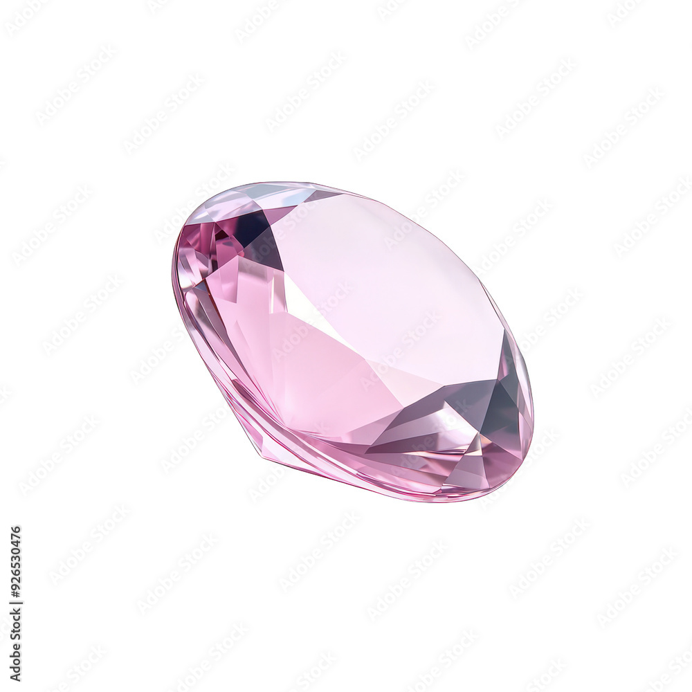 A stunning pink gemstone featuring brilliant cuts that reflect light beautifully. Perfect for jewelry designs and luxury products. transparent background A stunning pink gemstone featuring brilliant cuts that reflect light beautifully. Perfect for jewelry designs and luxury products. transparent background
